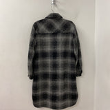 GAP WOMEN'S COAT black grey S