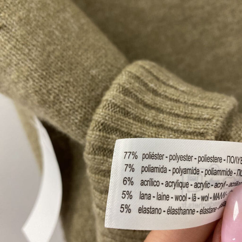 ZARA WOMEN'S SWEATER beige L