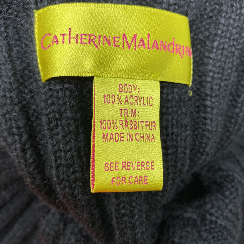 CATHERINE MALANDRINO WOMEN'S SCARF/SHAWL black