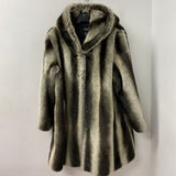 REGAL WOMEN'S PLUS OUTERWEAR browm cream 2X