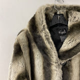 REGAL WOMEN'S PLUS OUTERWEAR browm cream 2X