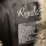 REGAL WOMEN'S PLUS OUTERWEAR browm cream 2X