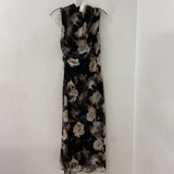 MANGO/MNG WOMEN'S DRESS brown beige black 8