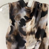 MANGO/MNG WOMEN'S DRESS brown beige black 8