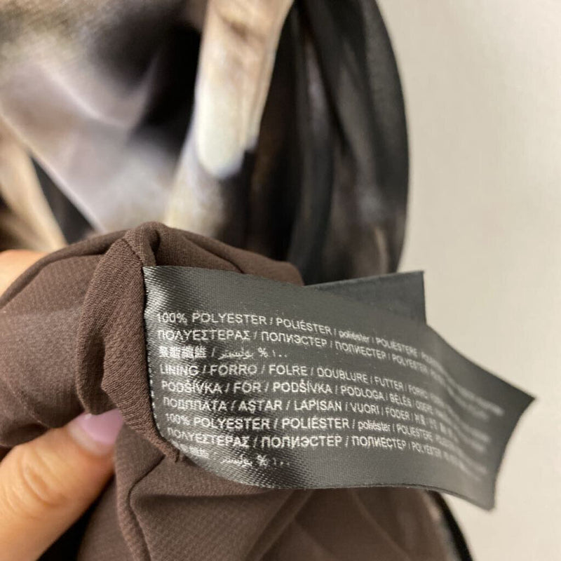 MANGO/MNG WOMEN'S DRESS brown beige black 8