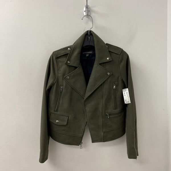 Banana Republic WOMEN'S COAT olive M