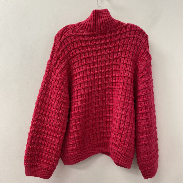 H&M WOMEN'S SWEATER pink L