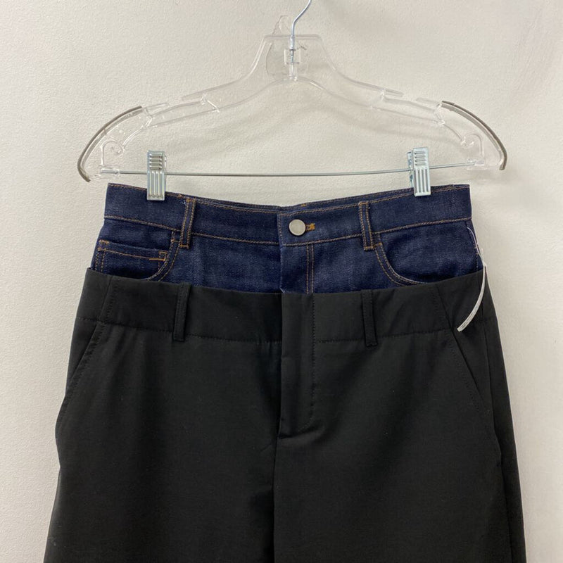 ZARA WOMEN'S JEANS black blue S/6