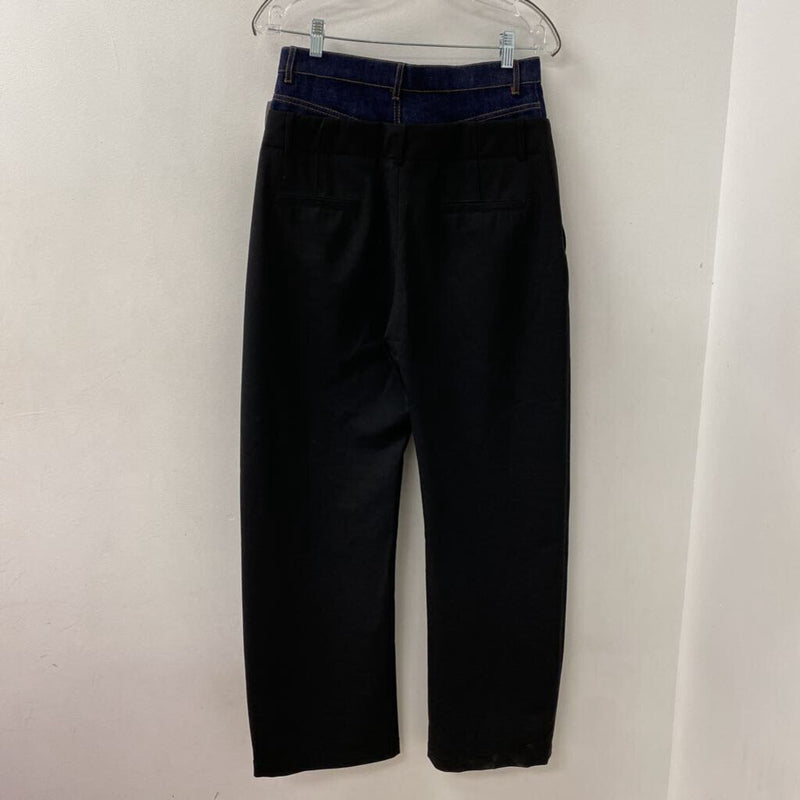 ZARA WOMEN'S JEANS black blue S/6