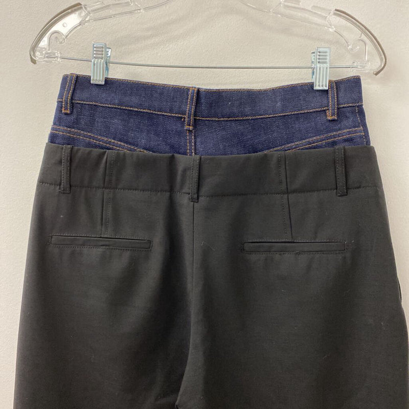 ZARA WOMEN'S JEANS black blue S/6