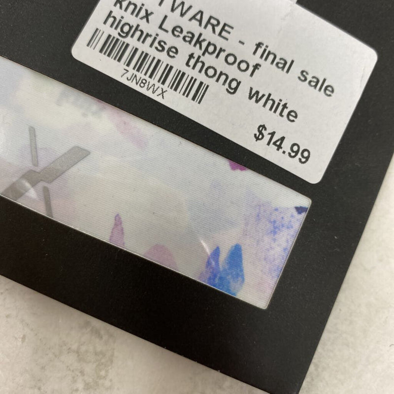 knix WOMEN'S GIFTWARE - final sale white purple blue XXL