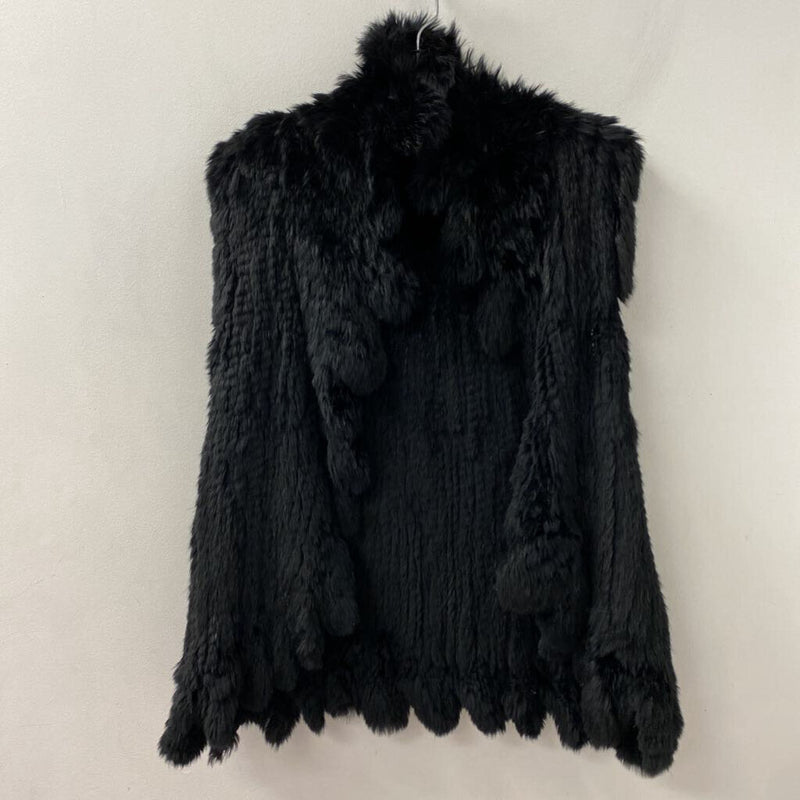 WOMEN'S VESTS OUTERWEAR black L