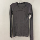 LULULEMON WOMEN'S ACTIVE TOP black white 6