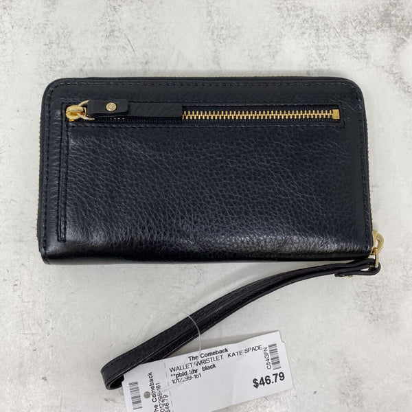 KATE SPADE WOMEN'S WALLET/WRISTLET black