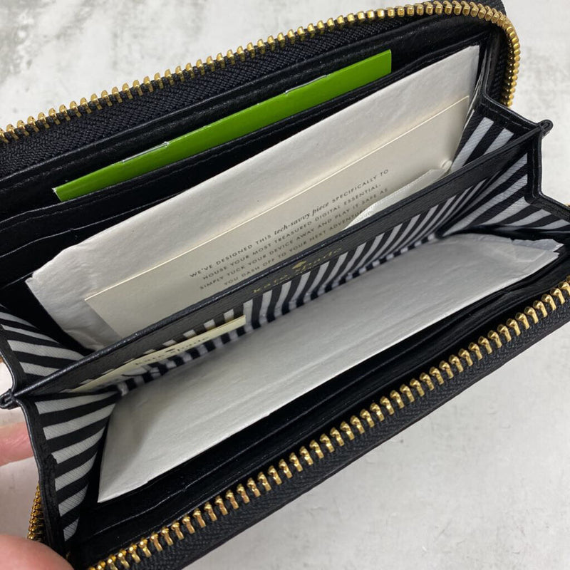 KATE SPADE WOMEN'S WALLET/WRISTLET black