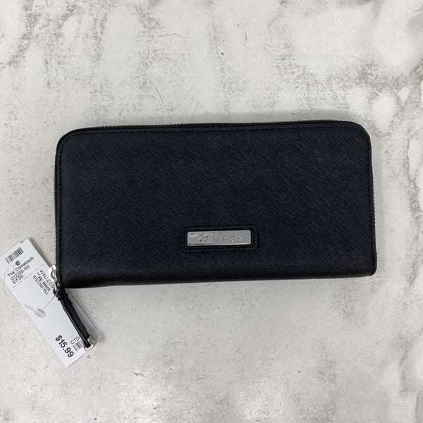 CALVIN KLEIN WOMEN'S WALLET/WRISTLET black
