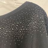 89th + MADISON WOMEN'S PLUS TOP black XL