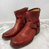 FRYE WOMEN'S BOOTS red 7.5