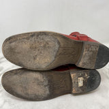 FRYE WOMEN'S BOOTS red 7.5