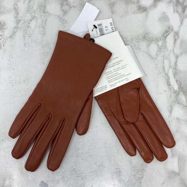 Lord & Taylor WOMEN'S GLOVES/MITTS tan 7.5