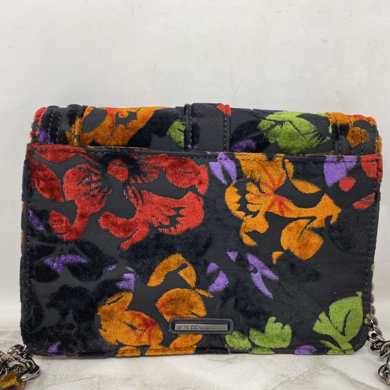 REBECCA MINKOFF WOMEN'S BAG black red orange