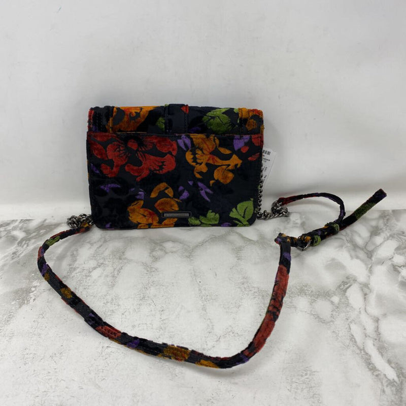 REBECCA MINKOFF WOMEN'S BAG black red orange