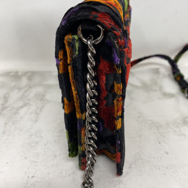 REBECCA MINKOFF WOMEN'S BAG black red orange