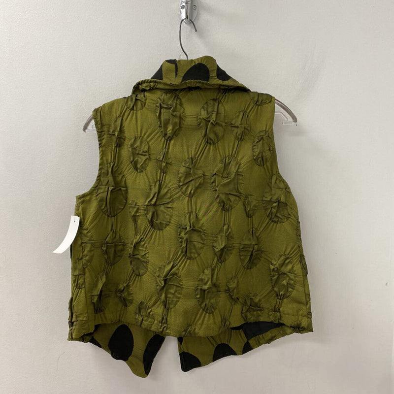 WOMEN'S TOP green black XS