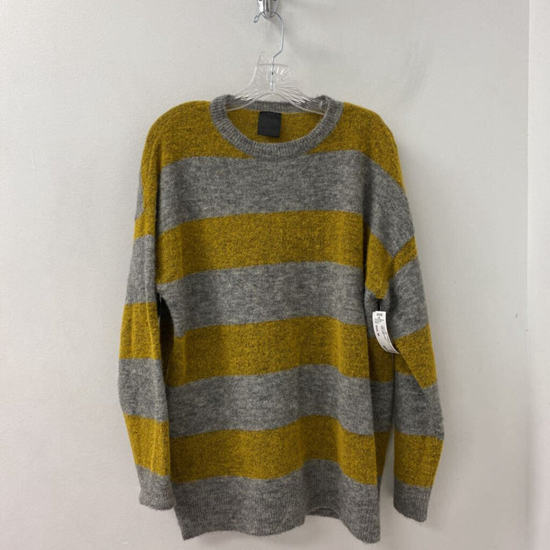 Karen by Simonsen WOMEN'S SWEATER yellow grey M