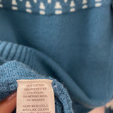 CASLON WOMEN'S SWEATER teal blue purple S