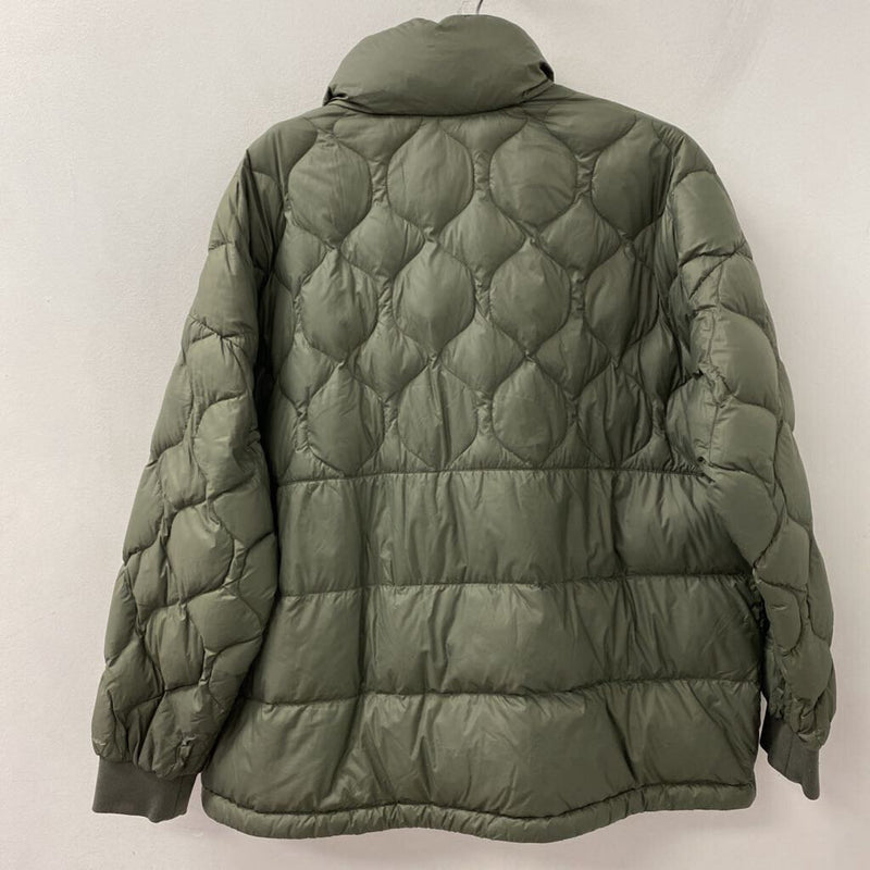 EDDIE BAUER WOMEN'S COAT olive green XL