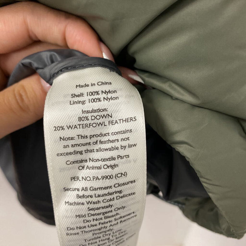 EDDIE BAUER WOMEN'S COAT olive green XL