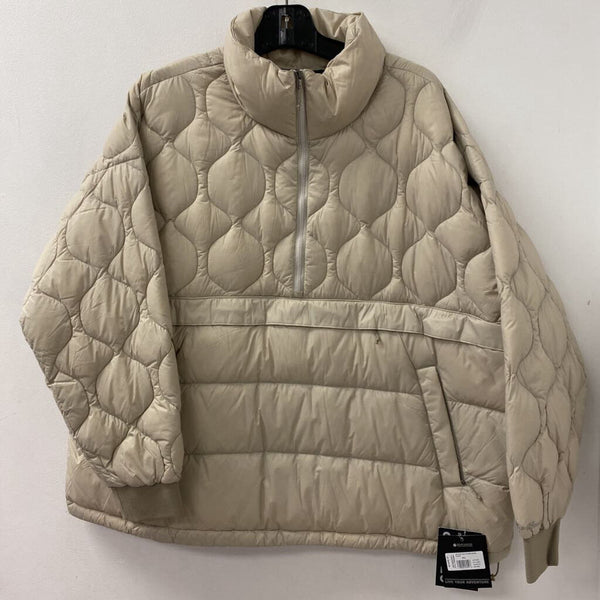 EDDIE BAUER WOMEN'S PLUS OUTERWEAR beige 2XL