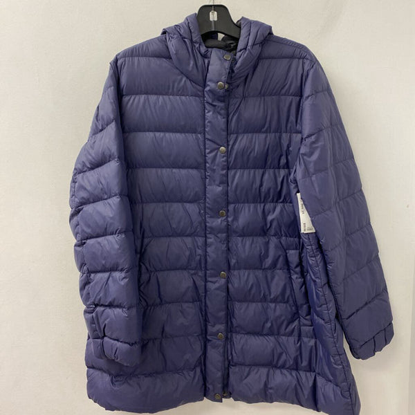 EDDIE BAUER WOMEN'S PLUS OUTERWEAR purple 2X
