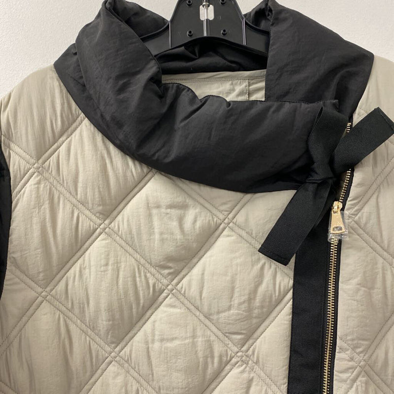 WOMEN'S PLUS OUTERWEAR black beige XXL