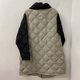 WOMEN'S PLUS OUTERWEAR black beige XXL