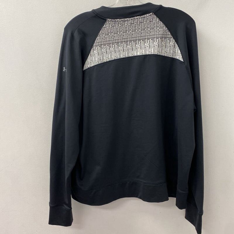 UNDER ARMOUR WOMEN'S ACTIVE TOP black white S/M