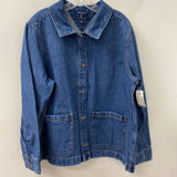 TOMMY HILFIGER WOMEN'S PLUS TOP blue XXL