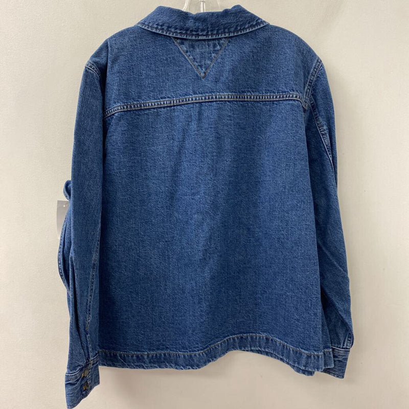 TOMMY HILFIGER WOMEN'S PLUS TOP blue XXL