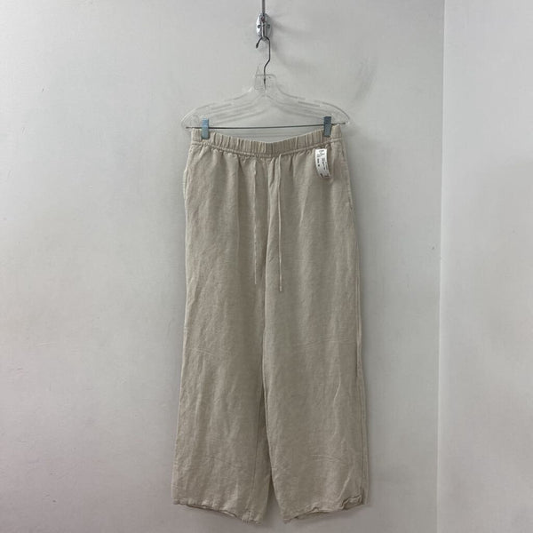 H&M WOMEN'S PANTS beige M