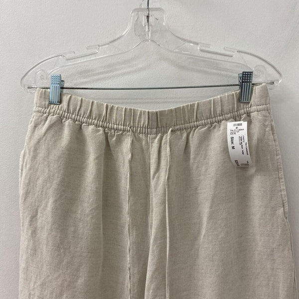 H&M WOMEN'S PANTS beige M