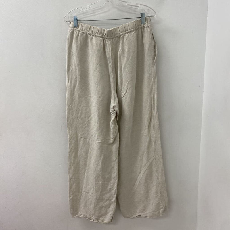 H&M WOMEN'S PANTS beige M