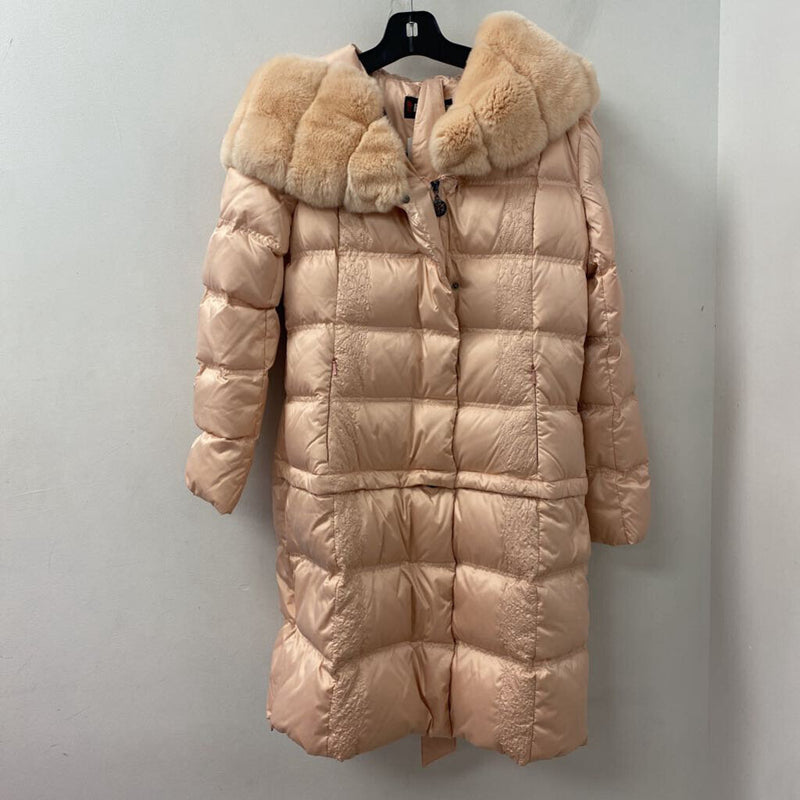 FLASH GEO WOMEN'S COAT pink L