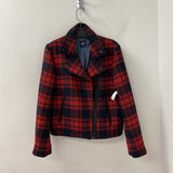 GAP WOMEN'S COAT black red L