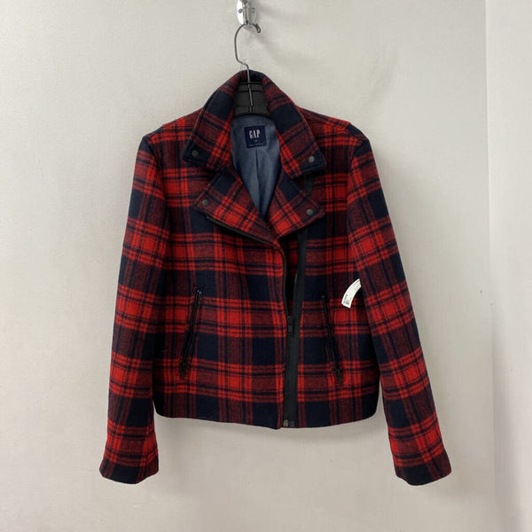 GAP WOMEN'S COAT black red L