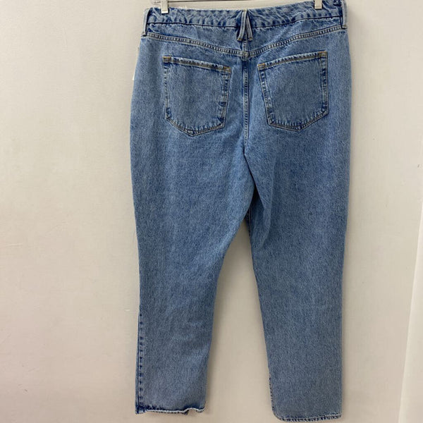 GOOD AMERICAN WOMEN'S JEANS blue 16