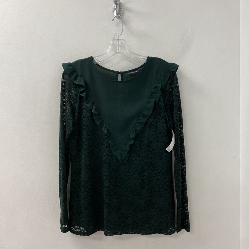 RW&CO WOMEN'S BLOUSE/SHIRT forest green M