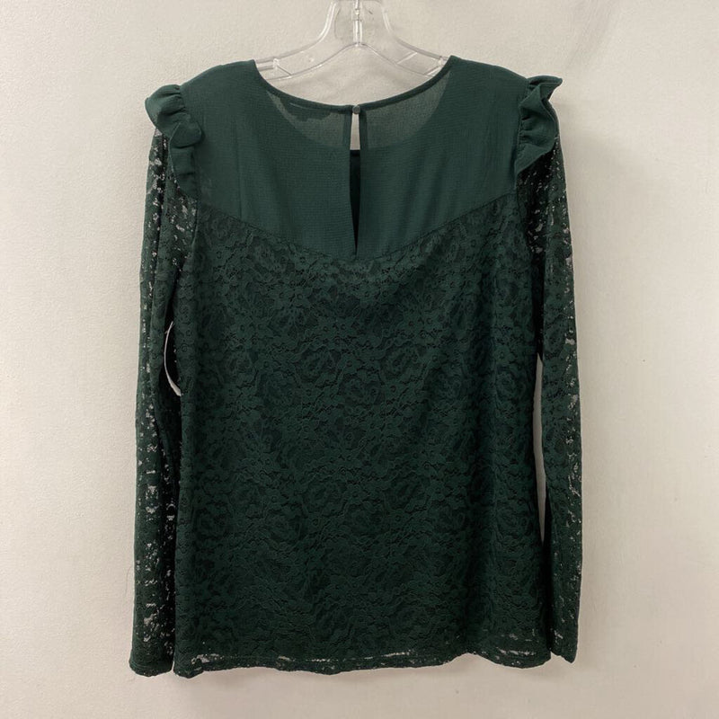 RW&CO WOMEN'S BLOUSE/SHIRT forest green M