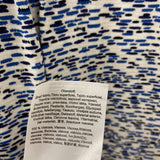 OLSEN WOMEN'S BLOUSE/SHIRT white blue navy S