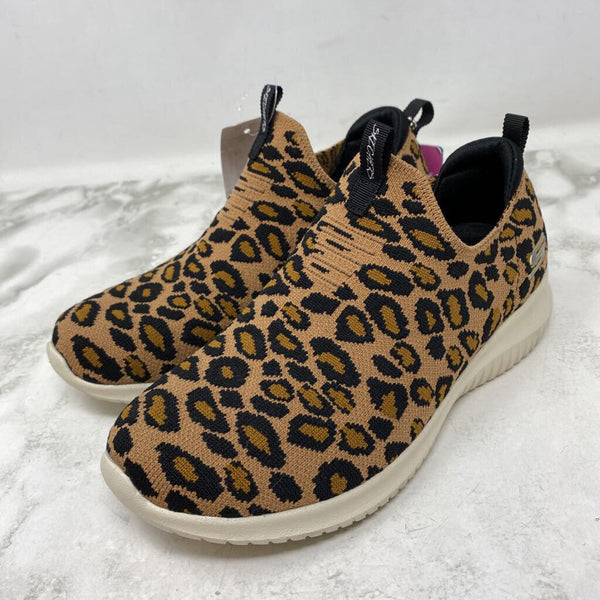 SKECHERS WOMEN'S SNEAKERS leopard print 5